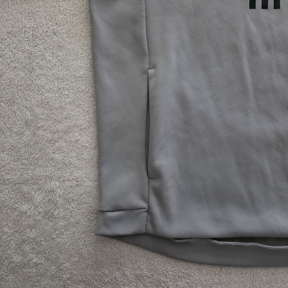 adidas Response Performance 1/4 Zip Pullover, Men's Medium, EUC - Light Gray - Picture 2 of 13